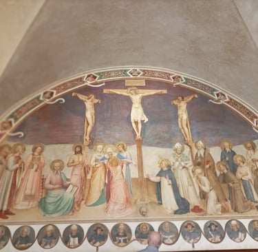The Crucifixion : Fra Angelico