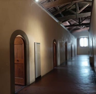 The monks' cells