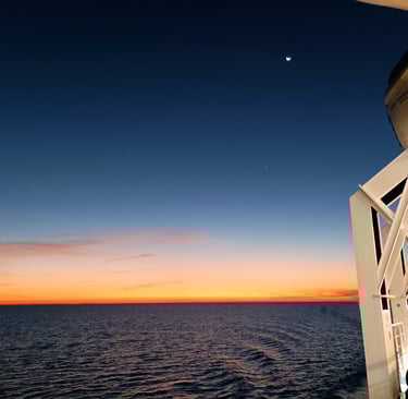 Sunrise over the Mediterranean