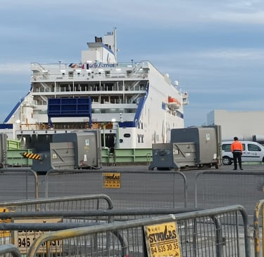 The St Malo hybrid ferry