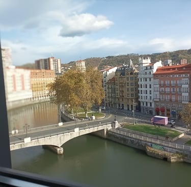 The view from our hotel 