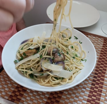 Spaghetti aux Palourdes(clams)