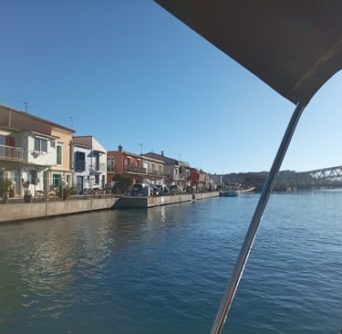 Point Court and the Railway Bridge beyond