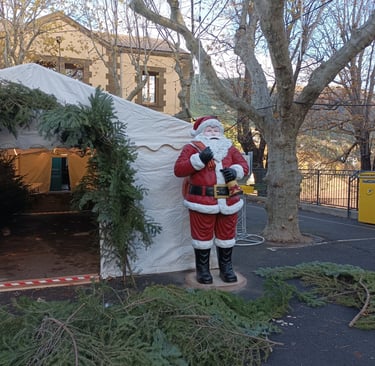 Christmas preparations, Soubès