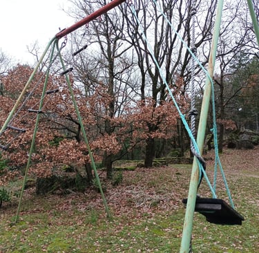 Swings abandoned