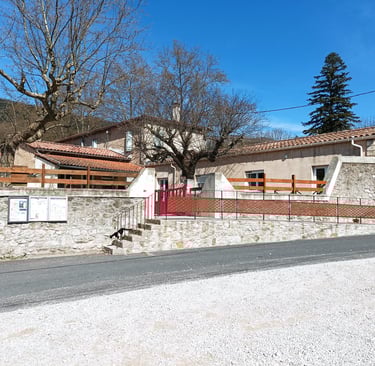 Our tiny village school and Mairie