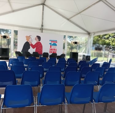 Empty conference centres...but not for long!