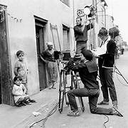 Agnes Varda shooting the original film at Pointe Courtete