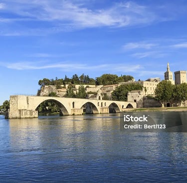 Sur le pont d'Avignon