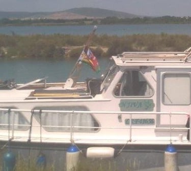 Our much loved first boat, Njiva 1
