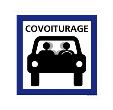 Car sharing sign