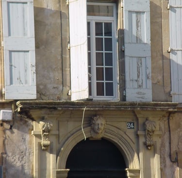 An older Lodève merchant's house