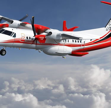 A similar aircraft