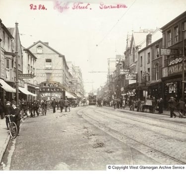 Lewis Lewis drapers and one time department store