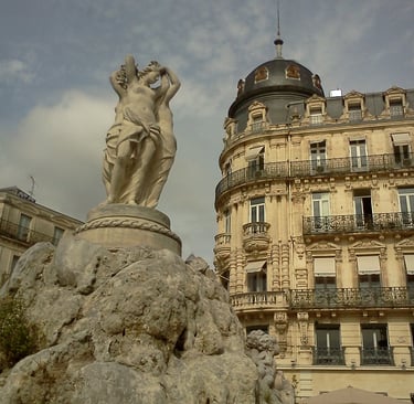 The vibrant city of Montpellier