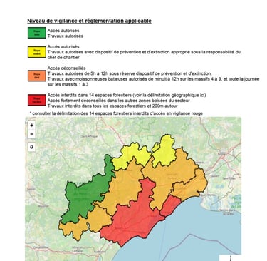 We are in the amber warning area