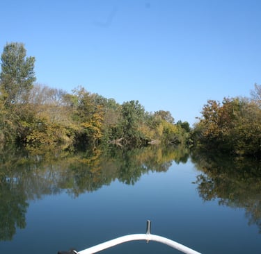 Navigating the River Hérault