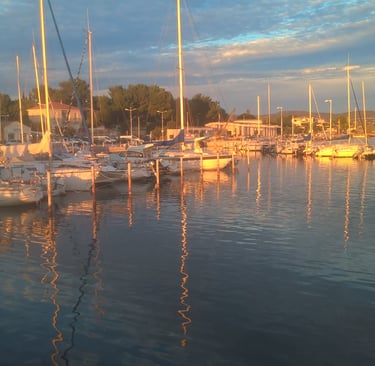 Bouzigues port