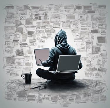 communications interference hacker by AI