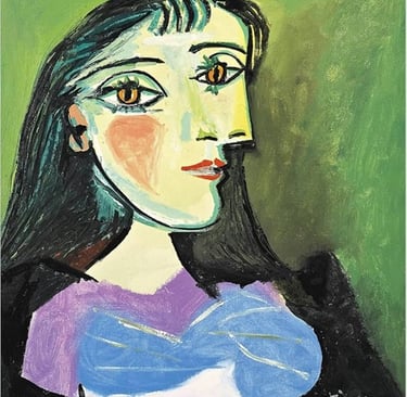 Cubist portrait