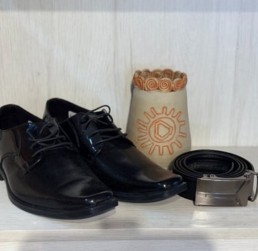 zapatos negros para hombre