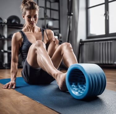 woman doing yoga meditation on brown parquet flooring
