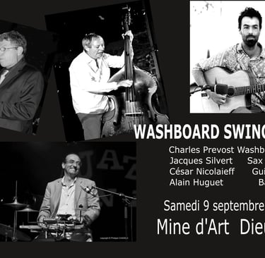 Wasboard Swing Four en Bal Lindy Hop Dieulefit