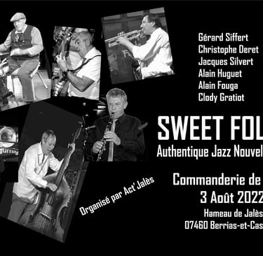 Sweet Follies en  concert Jazz Labeaume 