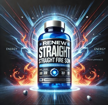 Renew Straight Fire Son delivers a powerful boost that helps you stay sharp and energized