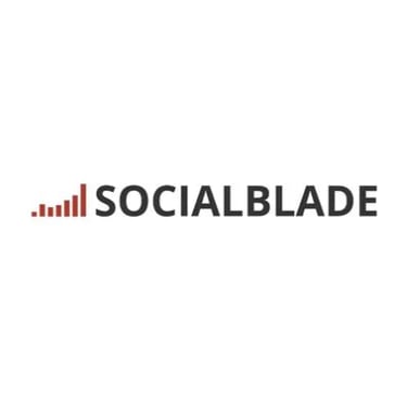 tendance des médias sociaux: socialblade