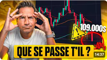 URGENT - Bitcoin doit absolument tenir ce niveau clé! Je te dis pourquoi