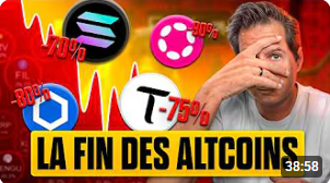 Certains Altcoins ne s’en remettront jamais…