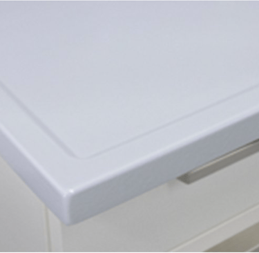 Waldner stoneware worktops are built to withstand extreme chemical conditions in lab