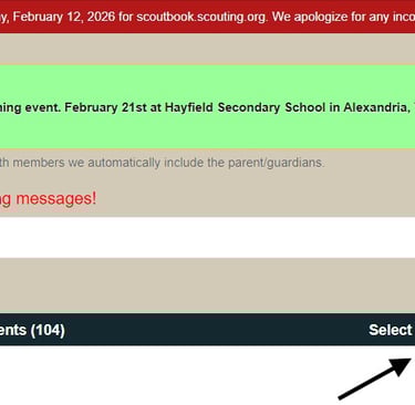 Choose who you want to send this email to.