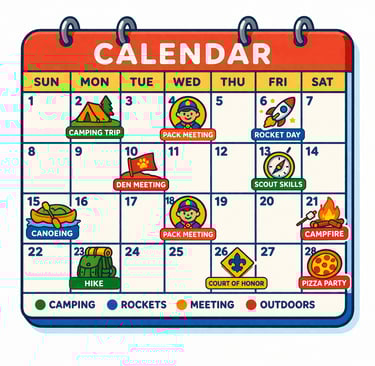 Be sure to keep track of all our fun activities coming up!