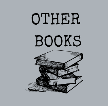 a stack of books with a book on top of them