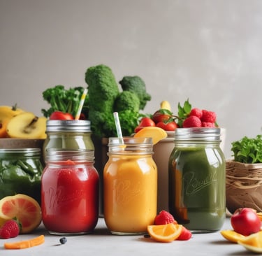 A close-up of a hand operating a commercial blender, with the appliance enclosed in a transparent protective cover. The blender jar is filled with a beige liquid, sitting on a metallic counter in an industrial-style setting.