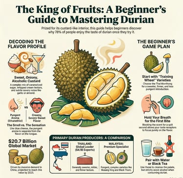 Durians is the King of Fruits