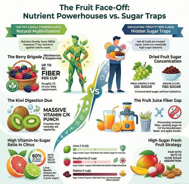 Nutrients in fruits