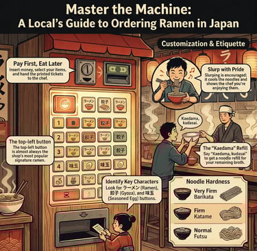 The Ramen Ordering machine