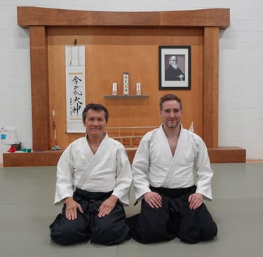 Josh with his master Tomohiro Ishikawa 2023