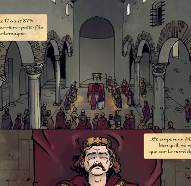 #carolingien  #empereur