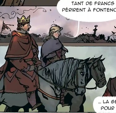 carolingiens, verdun, traité