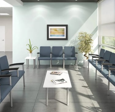 Cabinet médical propre et désinfecté apres un service de nettoyage professionnel par ClairÔMax