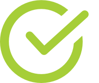 green checkmark