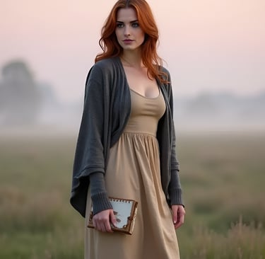 Foggy Field With Skye