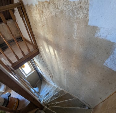 Rénovation de cage d'escalier