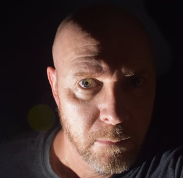 Promo photo of William Finn from the band called Finn's Echo