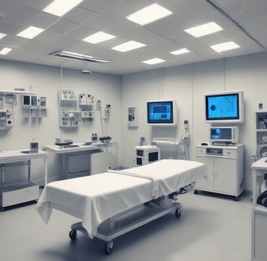 photo of white staircase