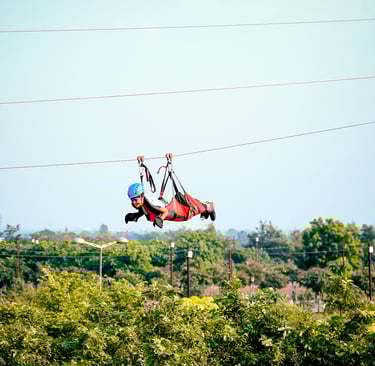 Superman zipline construction company sam zipline